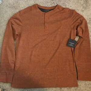 Boulder Burnt Orange Henley Thermal